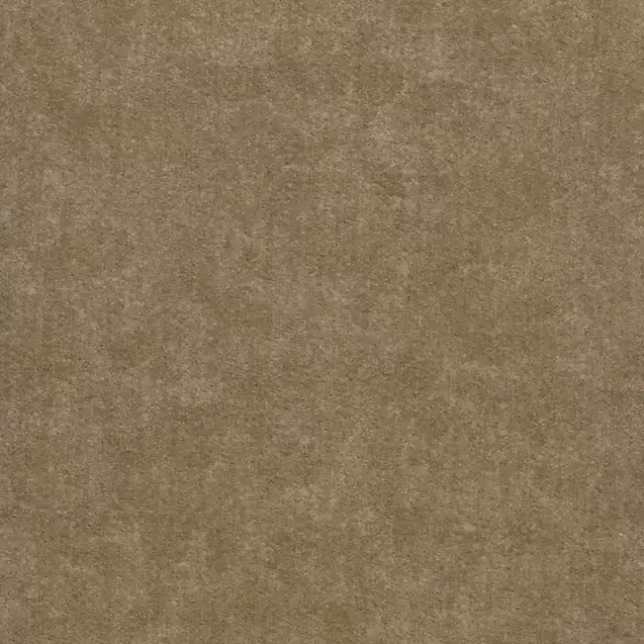 Mocha Brown Oval Upholstered Ottoman