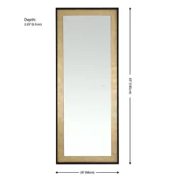 Montauk Gold LED Full Length Mirror