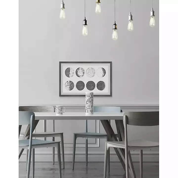 Moon in Motion Framed Art Print