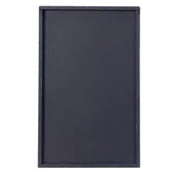 Multicolor Criss Cross Chevron Wood Wall Plaque