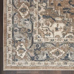 Multicolor Nadia Medallion Area Rug, 2x4
