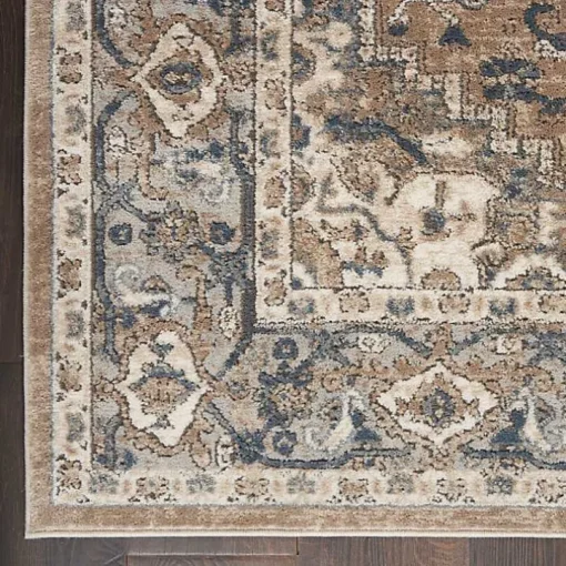 Multicolor Nadia Medallion Area Rug, 2x4