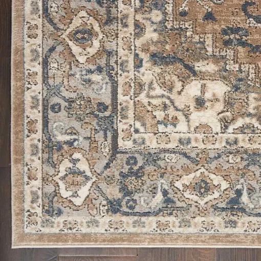 Multicolor Nadia Medallion Area Rug, 4x6