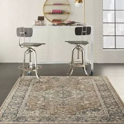 Multicolor Nadia Medallion Area Rug, 4x6