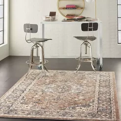 Multicolor Nadia Medallion Area Rug, 4x6