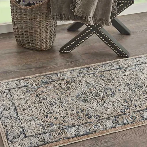 Multicolor Nadia Medallion Area Rug, 2x4