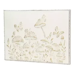 Mushroom Forest Metal Wall Plaque