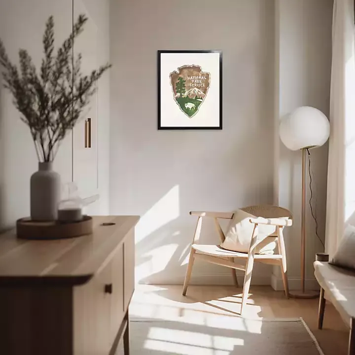 National Park Service Framed Art Print