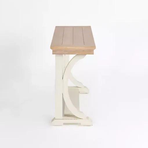 Natural & Cream Wood Bristol Console Table