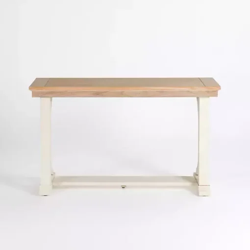 Natural & Cream Wood Bristol Console Table