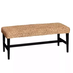 Natural Blanchard Water Hyacinth Bench