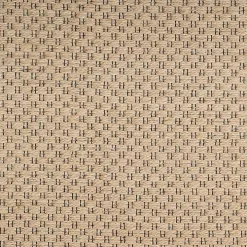 Natural Jute Solid Woven Area Rug, 7x9