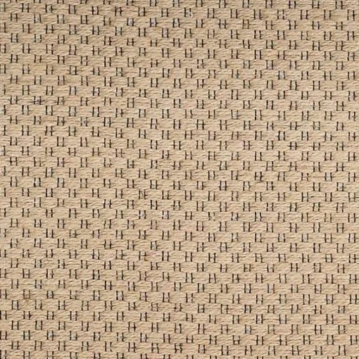 Natural Jute Solid Woven Area Rug, 5x7