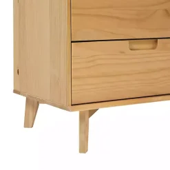 Natural Pine 6-Drawer Dresser