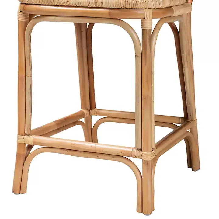 Natural Rattan Adrena Counter Stool