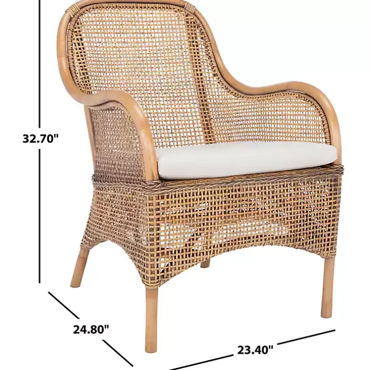 Natural Rattan Charlie Accent Chair