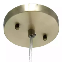 Natural Rattan Geometric Pendant Light