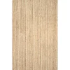 Natural Reno Woven Area Rug, 5x8