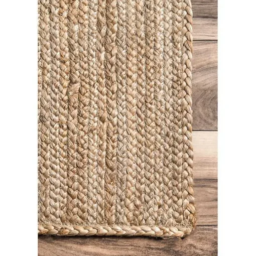 Natural Reno Woven Area Rug, 5x8