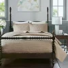 Natural Serene Quilted 3-pc. Queen Coverlet Set