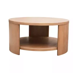 Natural Skye Round Coffee Table