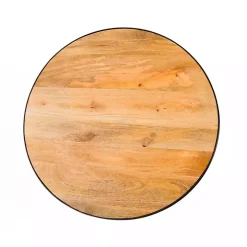 Natural Wood & Metal 2-pc. Coffee Table Set