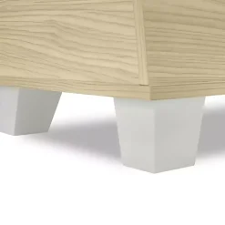 Natural Wood Cubby Cabinet