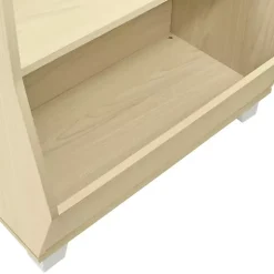 Natural Wood Cubby Cabinet