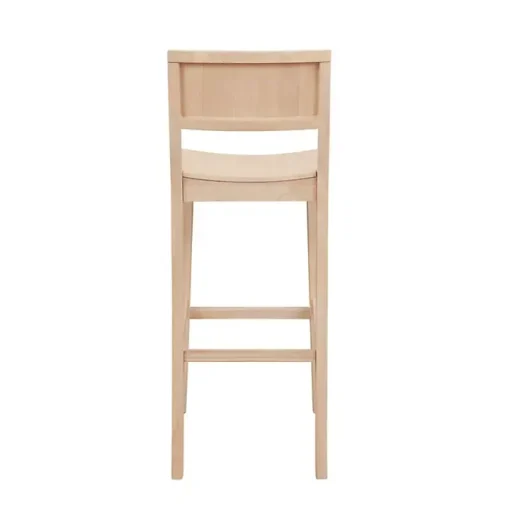 Natural Wood Devin Bar Stools, Set of 2