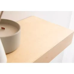 Natural Wood 2-pc. Floating Shelves, 18 in.