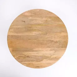 Natural Wood Round Dori Coffee Table