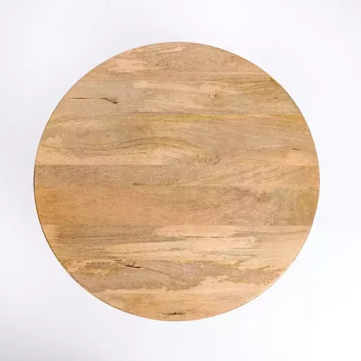 Natural Wood Round Dori Coffee Table