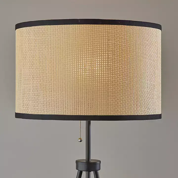 Natural Woven Shade Rowan Floor Lamp