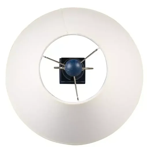 Navy Blue Shutter Table Lamps, Set of 2