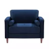 Navy Chelsea Modern Accent Chair