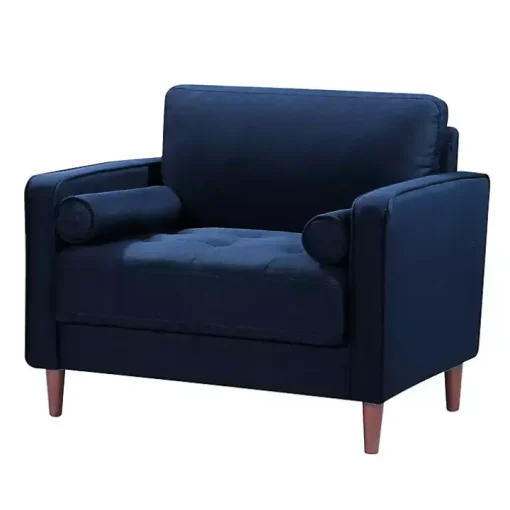 Navy Chelsea Modern Accent Chair