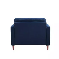 Navy Chelsea Modern Accent Chair