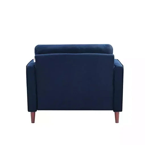 Navy Chelsea Modern Accent Chair