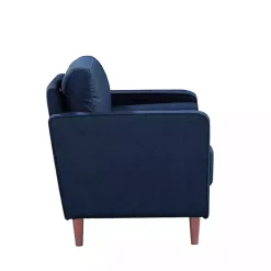 Navy Chelsea Modern Accent Chair