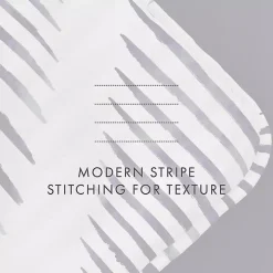 Navy Diamond Line Reversible 2-pc. Twin Quilt Set