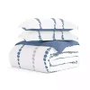Navy Dots Reversible 2-pc. Twin Duvet Cover Set