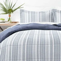 Navy Farmhouse Dreams Queen 3-pc. Comforter Set