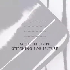 Navy Linear Reversible 2-pc. Twin Quilt Set