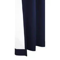 Navy Room Darkening Curtain Panel Set, 84 in.