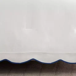 Navy Scalloped Edge 3-pc. Full/Queen Comforter Set