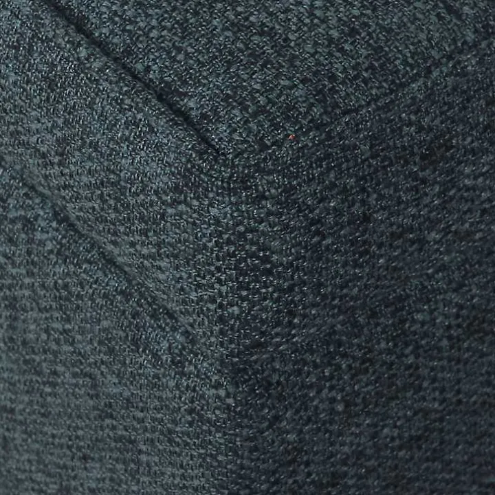 Navy Tufted Upholstered Storage Ottoman