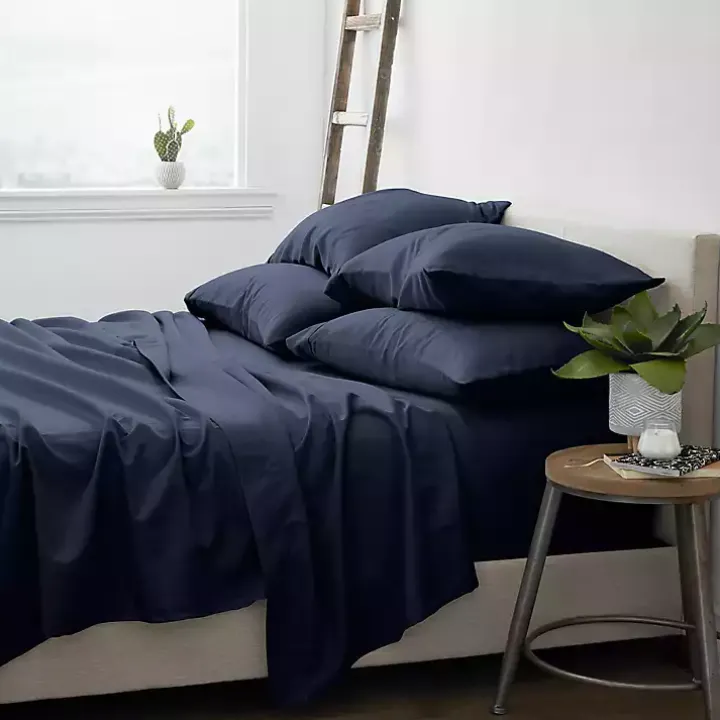 Navy Ultra Soft 6-pc. California King Sheet Set