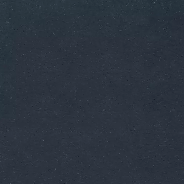 Navy Velvet Upholstered Round Storage Ottoman