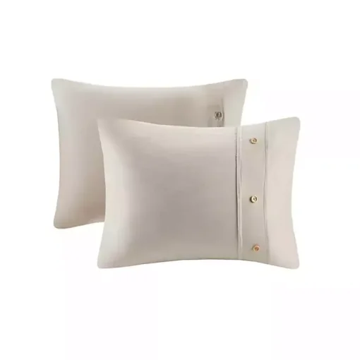 Neutral Oversized 3-pc. Queen Duvet Cover Set