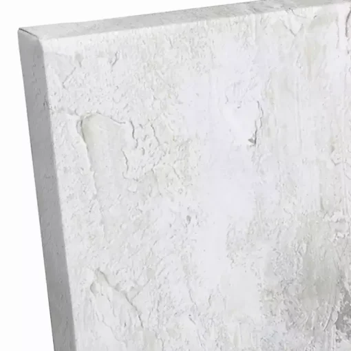 Neutral Painted Tree Square Canvas Art Print